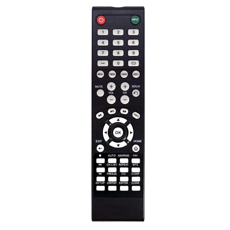 AULCMEET New Replace Remote Control Compatible with Element TV ELEFT406 ELEFT502 ELEFT466 - Image 1